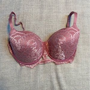 La Senza Pink Lace Bra 38DDD